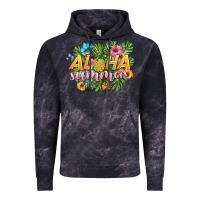 Cloud Black aloha summer Vintage Hoodie - BarkalooDesign
