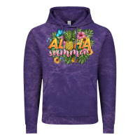 Cloud Purple aloha summer Vintage Hoodie - BarkalooDesign