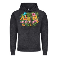 Vintage Black aloha summer Vintage Hoodie - BarkalooDesign