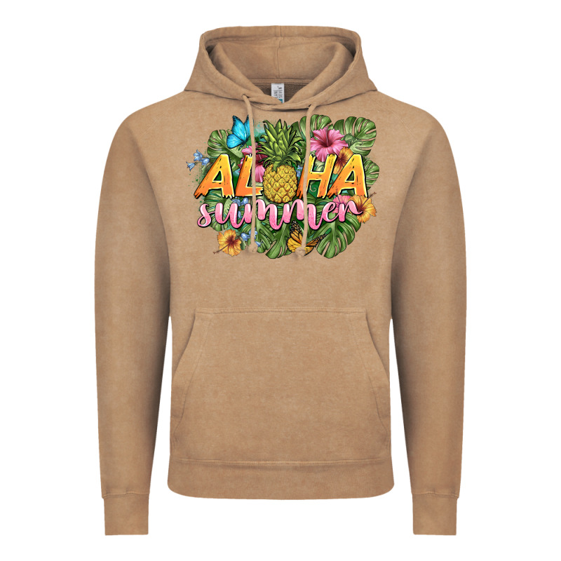 Aloha Summer Vintage Hoodie by BarkalooDesign | Teevron