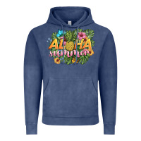 Vintage Denim aloha summer Vintage Hoodie - BarkalooDesign