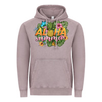 Vintage Zinc aloha summer Vintage Hoodie - BarkalooDesign