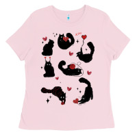 Valentine Cat Ladies Tee | Teevron