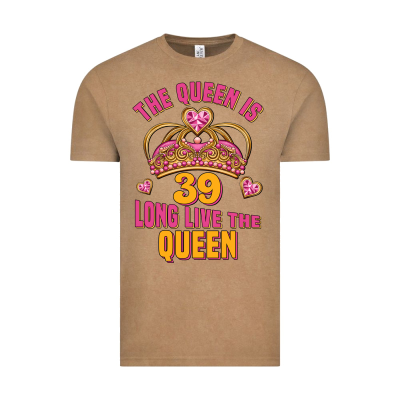 The Queen Is 39 Long Live The Queen Vintage Tee by Jasminsmagicworld | Teevron