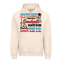 Sandshell baseball typography words Urban Hoodie - Artiststas