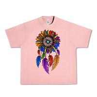 Salmon pride sunflower dreamcatcher Urban Heavy Tee - JahusDesignShop