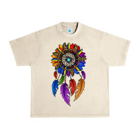 Pride Sunflower Dreamcatcher Urban Heavy Tee | Teevron