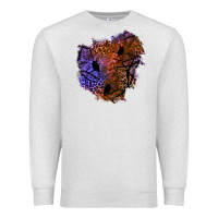 Oatmeal Heather halloween patch  4 Premium Sweatshirt - BundleAndBundleShop