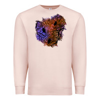 Pale Pink halloween patch  4 Premium Sweatshirt - BundleAndBundleShop