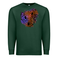 Sports Green halloween patch  4 Premium Sweatshirt - BundleAndBundleShop