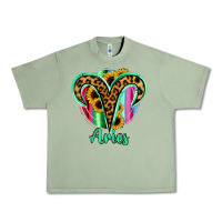 Oil Green Aries Zodiac Urban Heavy Tee - Bettercallsaul