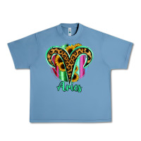 Pebble Blue Aries Zodiac Urban Heavy Tee - Bettercallsaul