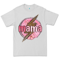 Dove Grey mama lightning bolt valentine s day Premium Tee - MaliasSmallBusiness