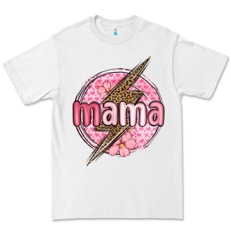 Mama Lightning Bolt Valentine S Day Premium Tee by MaliasSmallBusiness | Teevron