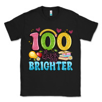 Black 100 days brighter Classic Tee - Artiststas