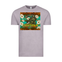 Vintage Zinc louisiana alligator tumbler Vintage Tee - BarkalooDesign