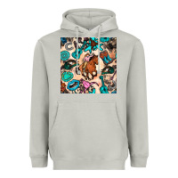 Moon Dust western cowgirl seamless pattern Heavyweight Hoodie - BundleAndBundleShop