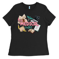 Black medical codler Ladies Tee - MaliasSmallBusiness