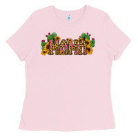 Bubblegum Pink Cactus Leopard Sunflower Mama and Mini Set Ladies Tee - Jasminsmagicworld