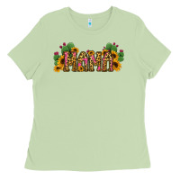 Matcha Cactus Leopard Sunflower Mama and Mini Set Ladies Tee - Jasminsmagicworld