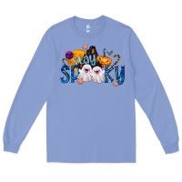 Colony Blue Stay Spooky Long Sleeve Tee - texasbilliewilder