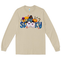 Mushroom Stay Spooky Long Sleeve Tee - texasbilliewilder