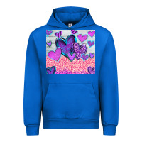 Cobalt love Urban Hoodie - CowhideDigitalArt