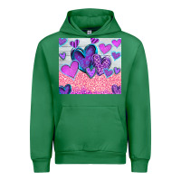 Emerald love Urban Hoodie - CowhideDigitalArt