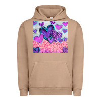 Pigment Burro love Urban Hoodie - CowhideDigitalArt