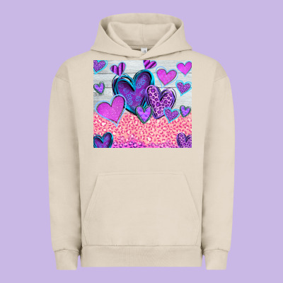 Love Urban Hoodie Designed By Cowhidedigitalart