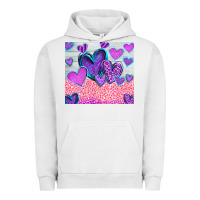 Pigment Lunar Rock love Urban Hoodie - CowhideDigitalArt