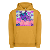 Pigment Peanut Butter love Urban Hoodie - CowhideDigitalArt