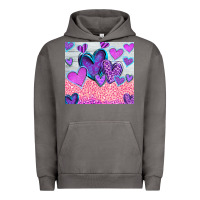 Pigment Tornado love Urban Hoodie - CowhideDigitalArt