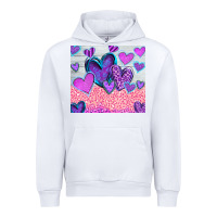 White love Urban Hoodie - CowhideDigitalArt