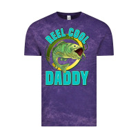 Cloud Purple reel cool daddy Vintage Tee - Jasminsmagicworld