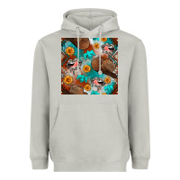 Moon Dust western cowboy hat seamless pattern Heavyweight Hoodie - BundleAndBundleShop