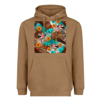 Toasted Coconut western cowboy hat seamless pattern Heavyweight Hoodie - BundleAndBundleShop