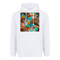 White western cowboy hat seamless pattern Heavyweight Hoodie - BundleAndBundleShop