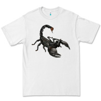 White scorpion Premium Tee - JahusDesignShop