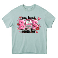 Arona one loved bus monitor Heavy Core Tee - MaliasSmallBusiness