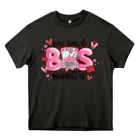Asphalt one loved bus monitor Heavy Core Tee - MaliasSmallBusiness