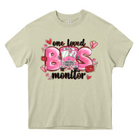 Mossy one loved bus monitor Heavy Core Tee - MaliasSmallBusiness