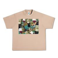 Burro California Wine with Leopard Background Urban Heavy Tee - Bettercallsaul