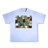 Grape Ice California Wine with Leopard Background Urban Heavy Tee - Bettercallsaul