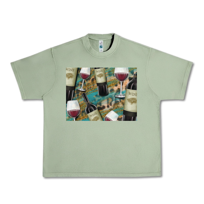 California Wine With Leopard Background Urban Heavy Tee by Bettercallsaul | Teevron