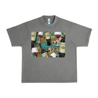 Tornado California Wine with Leopard Background Urban Heavy Tee - Bettercallsaul