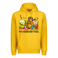 Lemon It's Game Day Y'all Softball Coffee Cups Premium Hoodie - FaDigitalArtStudio