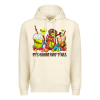 Sandshell It's Game Day Y'all Softball Coffee Cups Premium Hoodie - FaDigitalArtStudio