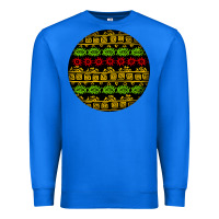 True Royal african masks round earrings Premium Sweatshirt - BundleAndBundleShop