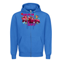 True Royal Loads of love Valentine's day truck Zipper Hoodie - FaDigitalArtStudio